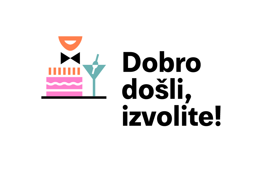 Logo projekta Dobro dosli izvolite
