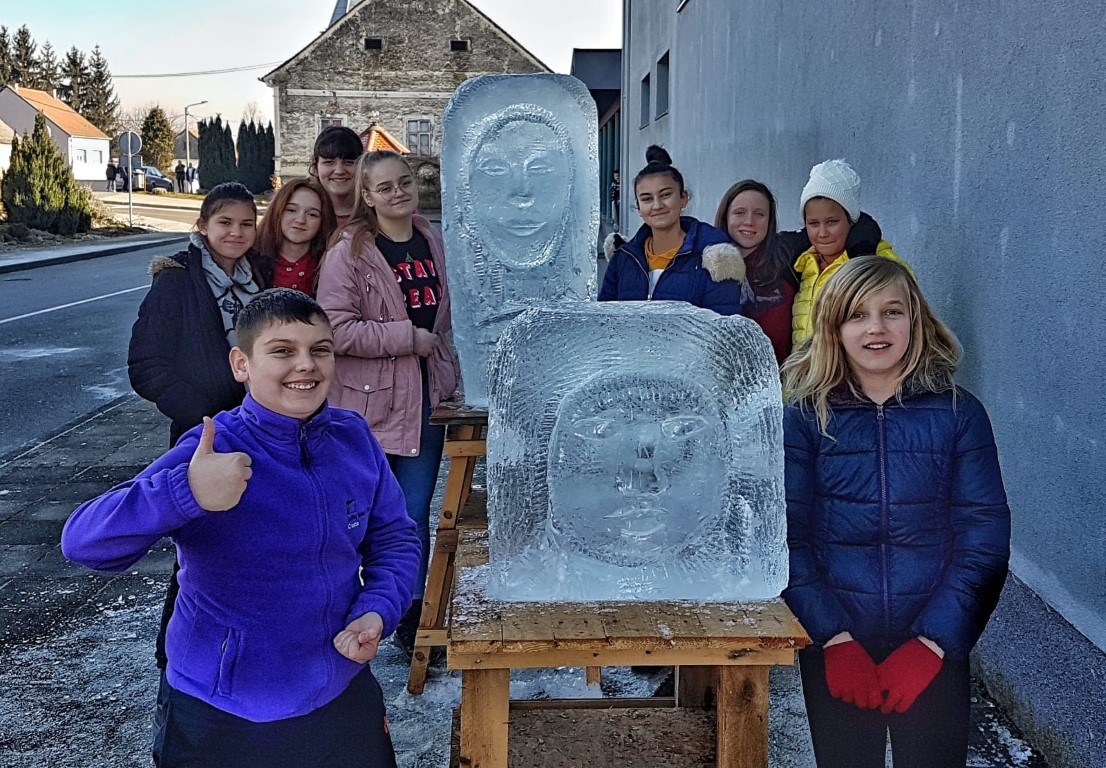 I oblikovanje skulptura od leda